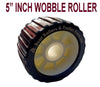 SUPER HEAVY DUTY- 4 X DUAL WOBBLE ROLLER SET FOR BOAT TRAILERS