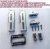 BOAT TRAILER & JET SKI BUNK UPRIGHT BRACKET WITH SWIVEL TOP AND U BOLTS FOR BOAT TRAILERS