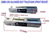BOAT TRAILER & JET SKI BUNK UPRIGHT BRACKET WITH SWIVEL TOP AND U BOLTS FOR BOAT TRAILERS