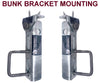 BOAT TRAILER & JET SKI BUNK UPRIGHT BRACKET WITH SWIVEL TOP AND U BOLTS FOR BOAT TRAILERS