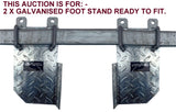 TRAILER GUARDS NON-SLIP FOOT STANDS X 2