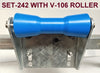 Polyethylene Keel Rollers 200mm Long For Boat Trailers With 20mm bore to suit 19mm shaft.