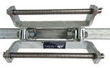 KEEL ROLLER 300MM LONG WITH SUPER HEAVY DUTY SWIVEL BRACKET & 19MM SHAFT FOR BOAT TRAILERS