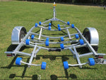 QUAD SUPER HEAVY DUTY WOBBLE SET X 4 + DUAL WOBBLE SET X 2 FOR BOAT TRAILER.