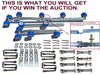 JET SKI ROLLER BANK ASSEMBLY-1820 METERS LONG WITH 2-HOLE PLATES AND ‘U’ BOLTS MOUNTING