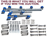 JET SKI ROLLER BANK ASSEMBLY-1820 METERS LONG WITH 2-HOLE PLATES AND ‘U’ BOLTS MOUNTING