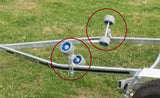 WOBBLE SETS FOR TRAILER FRAMEWORK MOUNTING FOR BOAT TRAILERS