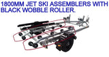 JET SKI ROLLER ASSEMBLY-1820MM LONG WITH UPRIGHT MOUNTING BRACKETS & COVER