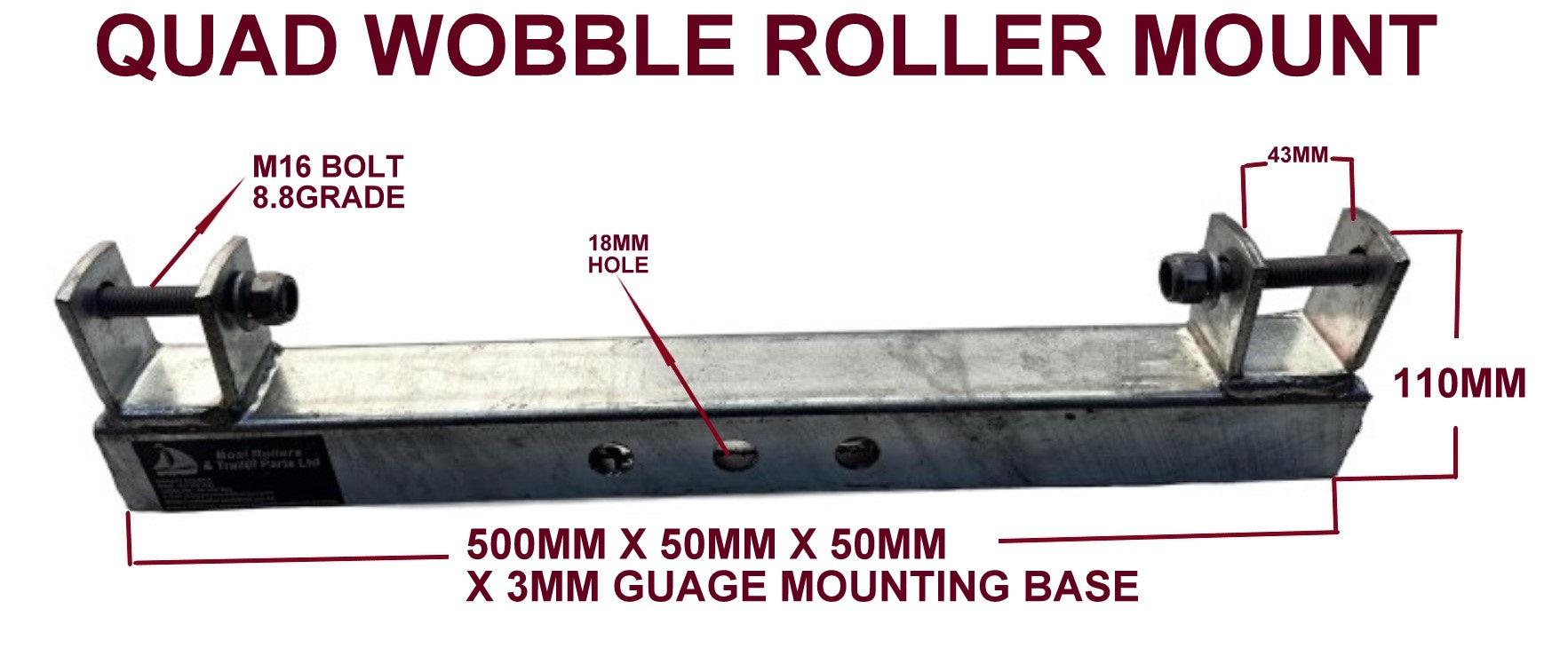Wobble Ruler SUPER HEAVY DUTY-WOBBLE ROLLER SETS -2 X SETS OF 3, 2 SETS OF 4 & 4 se ...