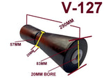 300MM POLYURETHANE KEEL ROLLER FOR BOAT TRAILERS SUITABLE FOR 19MM SHAFT