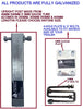 WOBBLY ROLLER ASSEMBLY X 4 -PENDULUM TYPE WITH ARM FOR BOAT TRAILERS