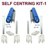 SELF CENTRING KIT -1 OR KIT-2, FOR 'V' SHAPE TRAILER WITH POLYETHYLENE ROLLER & 16MM SHAFT