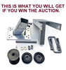 WINCH POST & CARRIER + SNUB FOR JET SKI & SMALL TO MEDIUM BOAT TRAILERS.