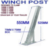 WINCH POST-525MM TALL  FOR BOAT TRAILERS