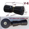 185mm To 205mm Rubber Rollers For Boat Trailer