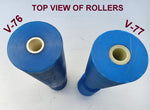 Super Heavy-Duty Polyethylene Rollers With ""T"" Brackets For Boat Trailer