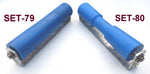 Keel Rollers-Super Heavy-Duty Polyethylene Rollers With ""C"" Brackets For Trailer