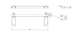 2x POLYETHYLENE MUDGUARD + 2 x HEAVY DUTY BRACKET FRAME TO SUIT 13"& 14" WHEELS