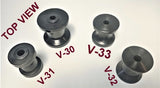 KEEL ROLLERS FOR BOAT TRAILERS-75MM OR 76MM OR 78MM OR 85MM