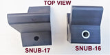 SNUB-16 OR SNUB-17 FOR BOAT TRAILERS MADE FROM HARDENED RUBBER.