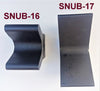 SNUB-16 OR SNUB-17 FOR BOAT TRAILERS MADE FROM HARDENED RUBBER.