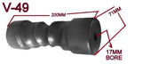 KEEL ROLLER SUPER HEAVY DUTY BRACKET+POLYURETHINE ROLLERS+END CAPS +16MM OR 19MM SHAFTS FOR BOATTRAILERS