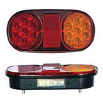 LED BOAT FULLY SUBMERSIBLE TRAILER LIGHT WITH 7-PIN PLUG