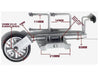 JOCKEY WHEEL WITH 8" WHEEL 2000LBS OR 900 KG CAPACITY