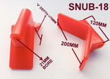 LARGE SOLID RUBBER SNUB FOR BOAT TRAILERS & JET SKI