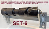 KEEL-300MM SELF CENTERING SUPER HEAVY-DUTY WITH 3 HOLE BRACKET WITH 19MM SHAFT.