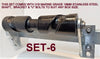 KEEL-300MM SELF CENTERING SUPER HEAVY-DUTY WITH 3 HOLE BRACKET WITH 19MM SHAFT.