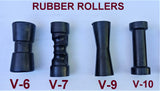 185mm To 205mm Rubber Rollers For Boat Trailer