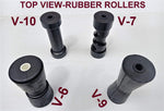 185mm To 205mm Rubber Rollers For Boat Trailer