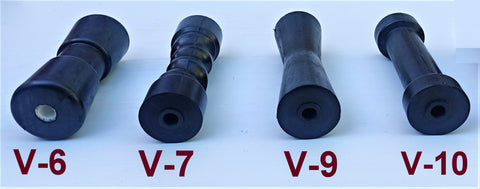 185mm To 205mm Rubber Rollers For Boat Trailer