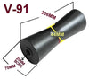 HEAVY DUTY POLYURETHANE ROLLER WITH 'T' BRACKET & 19MM S/STEEL SHAFT