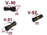 HEAVY DUTY POLYURETHANE ROLLER WITH 'T' BRACKET /19MM S/STEEL SHAFT AND 2 X END CAPS