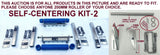 BOAT TRAILER GLIDER KIT - SELF CENTRING KIT -1 OR KIT-2 WITH POLYETHYLENE ROLLER & 3 HOLE BRACKET MEDIUM SIZE BOATS.