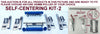 BOAT TRAILER GLIDER KIT - SELF CENTRING KIT -1 OR KIT-2 WITH POLYURETHANE ROLLER AND 19MM SHAFT  & 3 -HOLE BRACKET FOR LARGE AND MEDIUM BOATS.