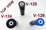 KEEL ROLLER- 300MM POLYURETHANE ROLLER FOR BOAT TRAILERS SUITABLE FOR 16MM SHAFT