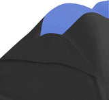 Jet Ski Cover Waterproof Marine Grade 600D Heavy Duty Black/Blue (Two seaters) .