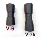 KEEL RUBBER ROLLERS FOR BOAT TRAILERS