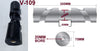 300MM SELF CENTERING POLYURETHINE ROLLER WITH SUPER HEAVY-DUTY BRACKET &19MM SHAFT FOR BOAT TRAILERS