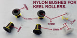 KEEL ROLLER-NYLON BUSHES