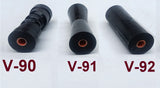 20MM BORE KEEL  POLYURETHANE ROLLERS