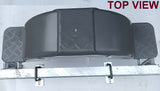 2x POLYETHYLENE MUDGUARD + 2 x HEAVY DUTY BRACKET FRAME TO SUIT 13"& 14" WHEELS