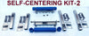 BOAT TRAILER GLIDER KIT - SELF CENTRING KIT -1 OR KIT-2 WITH POLYETHYLENE ROLLER & 3 HOLE BRACKET MEDIUM SIZE BOATS.