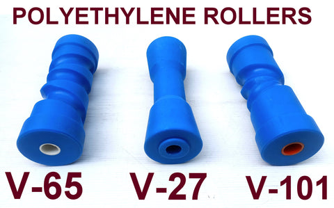 Keel Rollers 200 Mm Long Nylon Polyethylene Keel Rollers For Boat Trailers