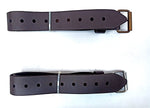 HEAVY DUTY OILED TOP GRAIN LEATHER, 32-INCH - 46-INCH WAIST SIZE BELT.