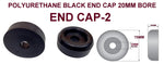 KEEL ROLLER- POLYETHYLENE END CAP FOR BOAT TRAILERS AVAILABLE IN 17MM, 20MM BORE