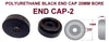 KEEL ROLLER- POLYETHYLENE END CAP FOR BOAT TRAILERS AVAILABLE IN 17MM, 20MM BORE